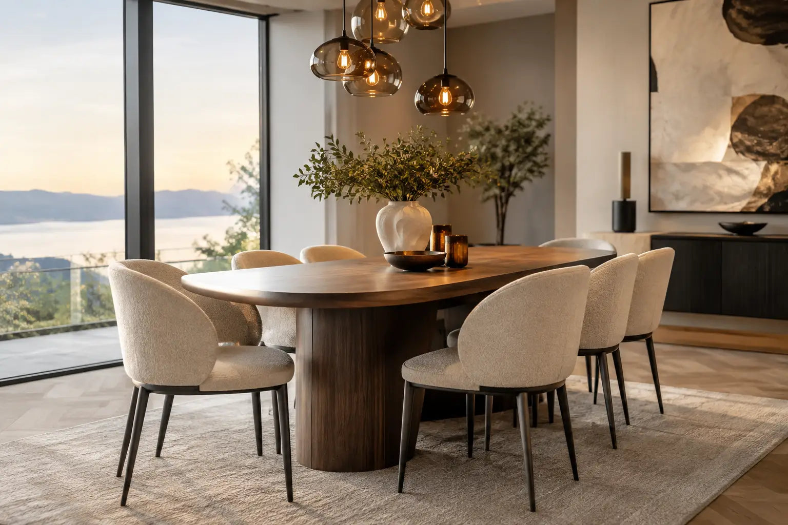 Woontrends voor luxe eethoeken in 2026